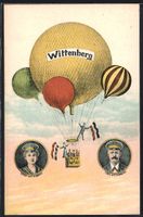 Ballon Wittenberg, gesteuert von Emmy un