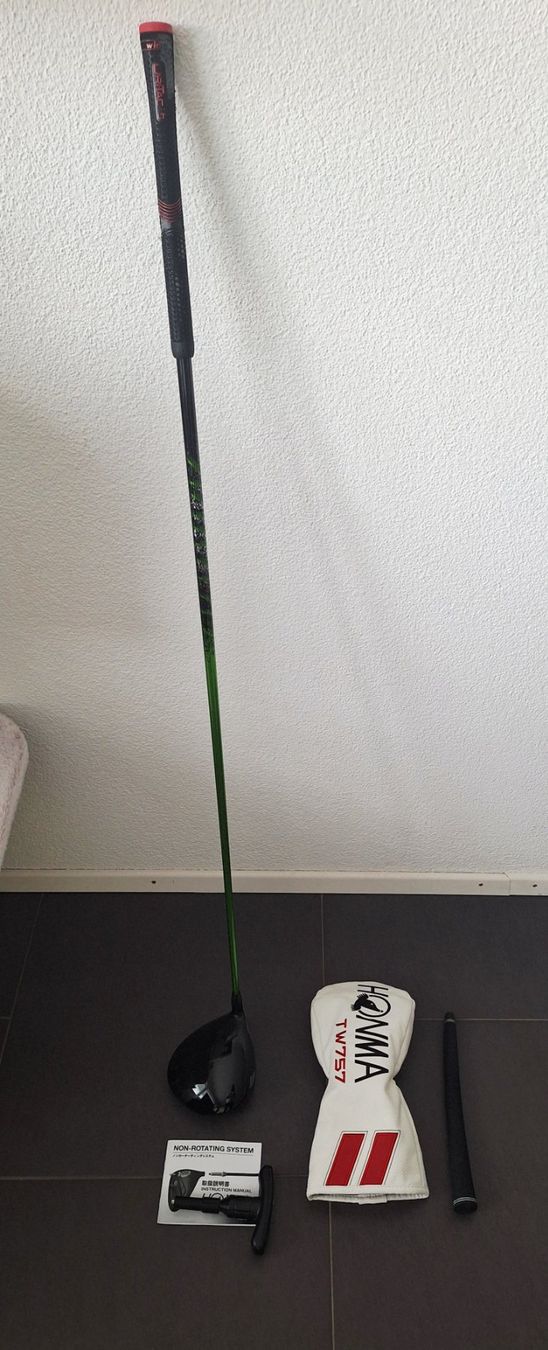Honma Schläger & Sets: HONMA TW757 D Driver 10.5° mit VIZARD Stiff-Schaft – Gebraucht aus Bremgarten b. Bern von 7576