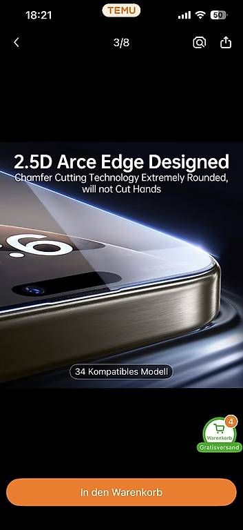 Ritocchi & pellicole di protezione: Apple iPhone 17 9D Schutzfolie Panzergla – Nuovo e nell'imballaggio originale da Hergiswil NW venduto da allmendkoenig 1