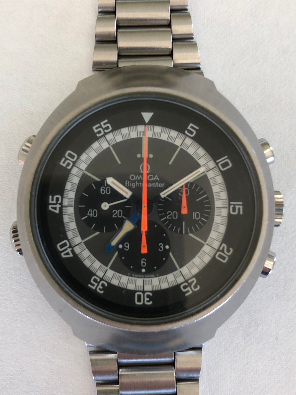 Orologi: OMEGA Flightmaster Ref 145.026 - ø 43 mm - Cal 911 – Usato da Appenzell venduto da Zimiuno 1