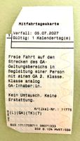 Mitfahrtageskarte bis 05.07.2027