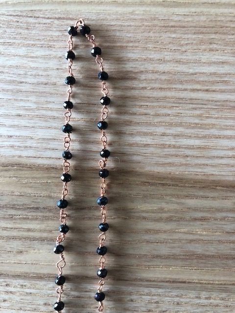 Ketten: Collana a rosario con onice – Neu (gemäss Beschreibung) aus Davesco-Soragno von dvf_7h6d 2