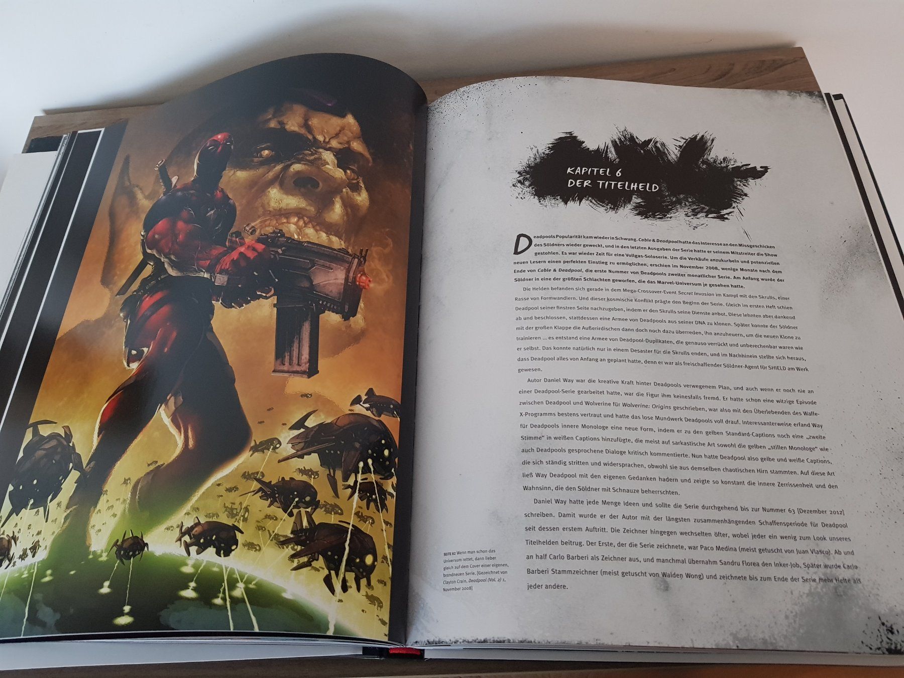 Libri: Deadpool Artbook, Der Söldner mit der grossen Klappe - Buch – Usato da Bassersdorf venduto da retrolab 3