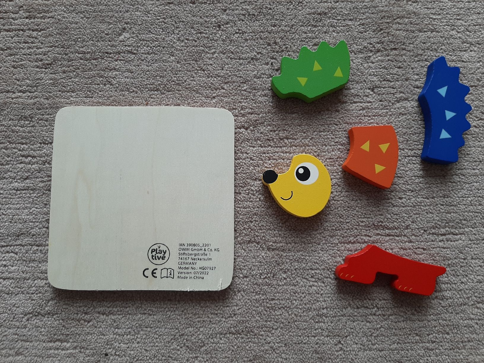 Puzzles: Kinder Holz Puzzle (5 Teile) – Neu (gemäss Beschreibung) aus Wittenbach von lukelu 2