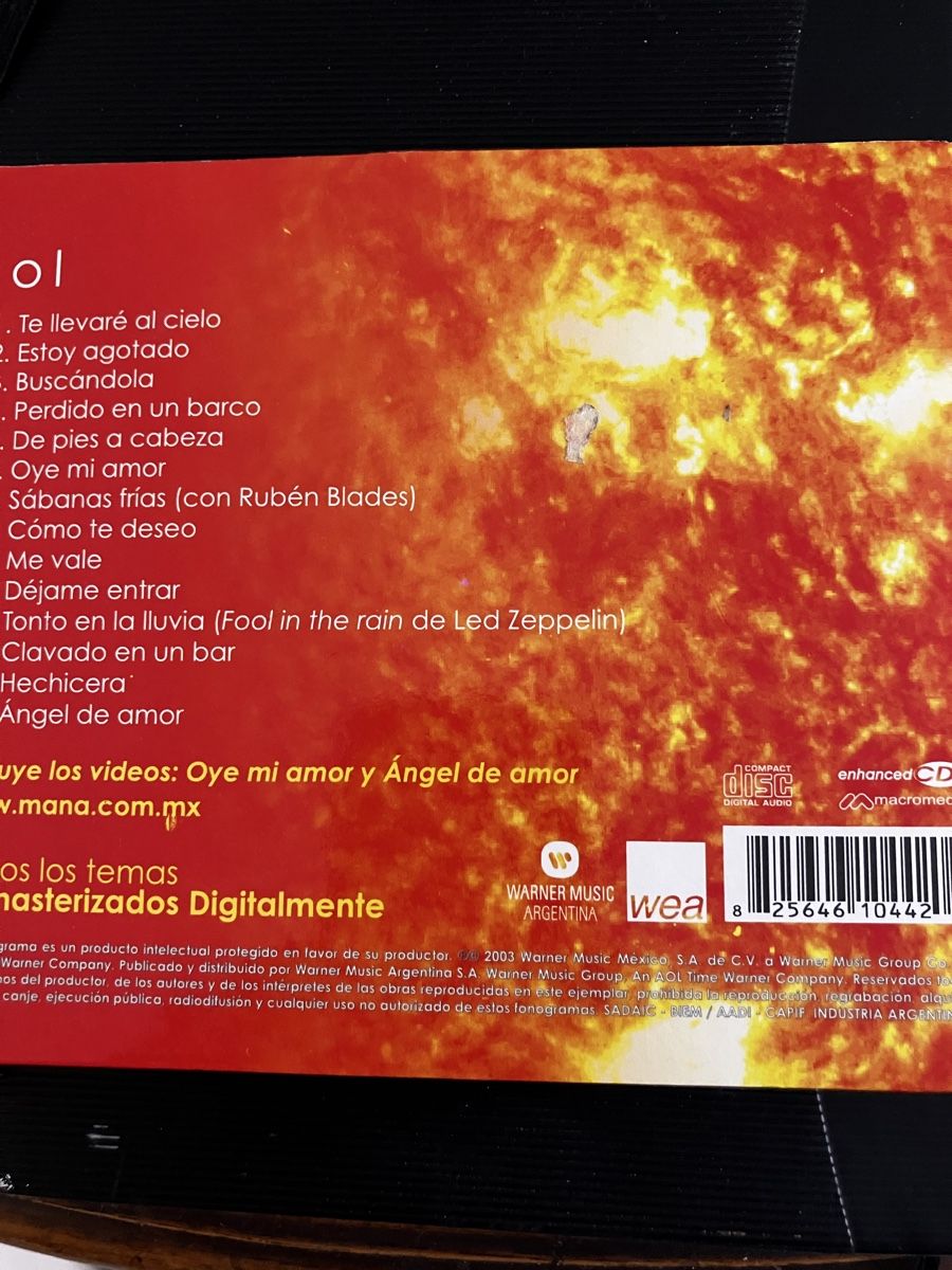 CD: Maná Esenciales, Sol, CD, Digital Remastered – Usato da Zürich venduto da Mameloschn 1