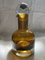 Exklusive Designer Glas Karaffe, Unikat, Dekorative Flasche