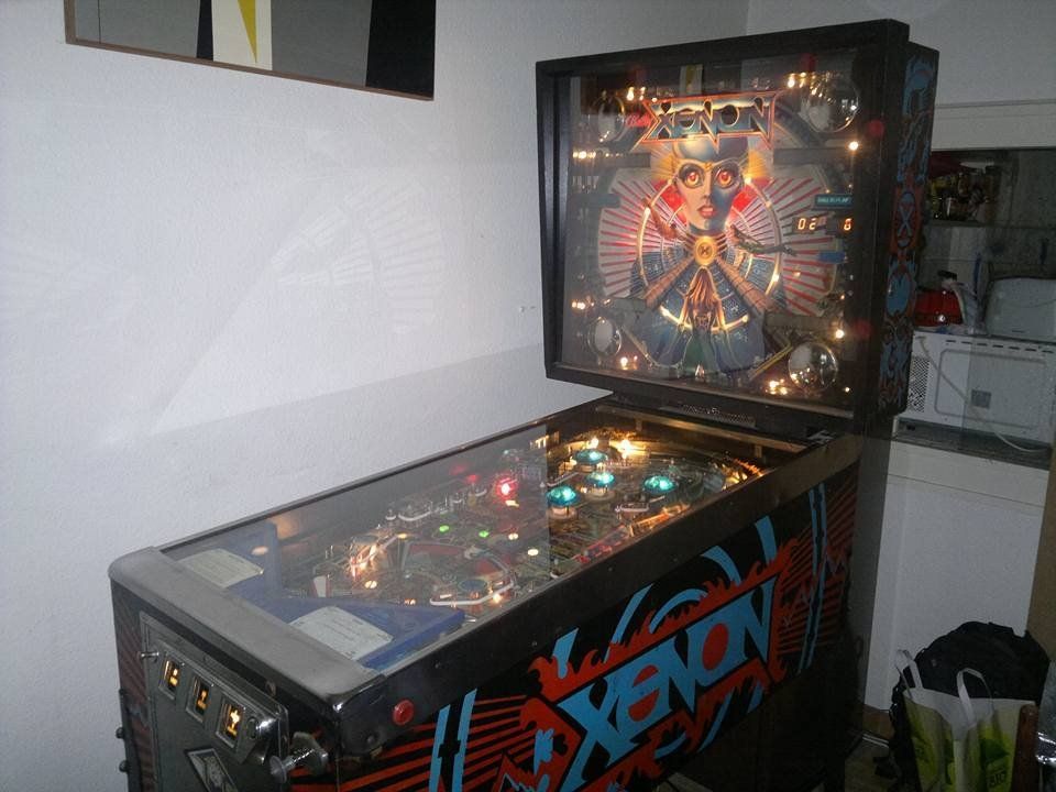Marcelo's Pinball and Jukebox: Restauracion flipper Xenon, de Bally