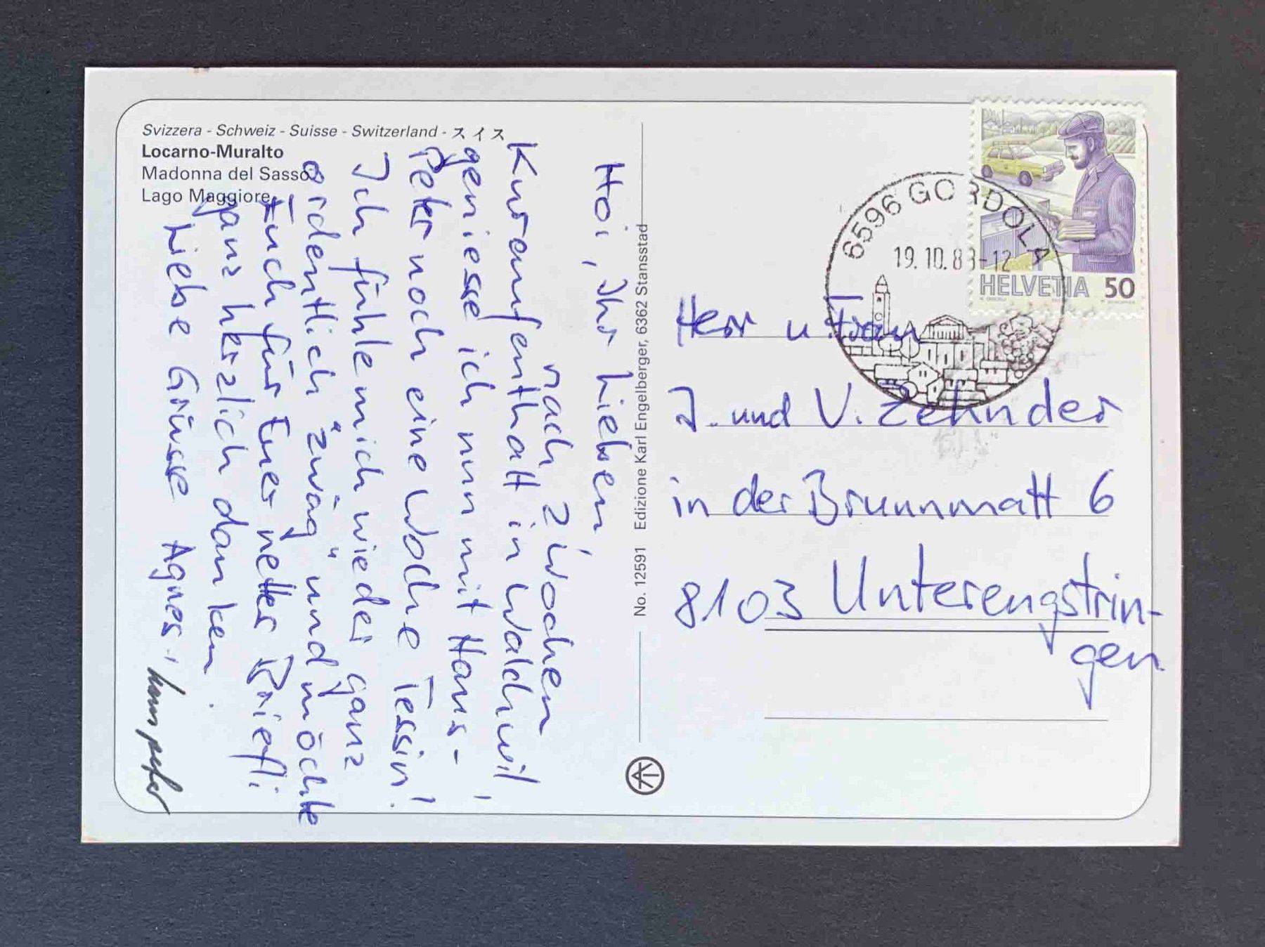Cartes postales: AK Locarno – D'occasion à Goldau par artelier1 1