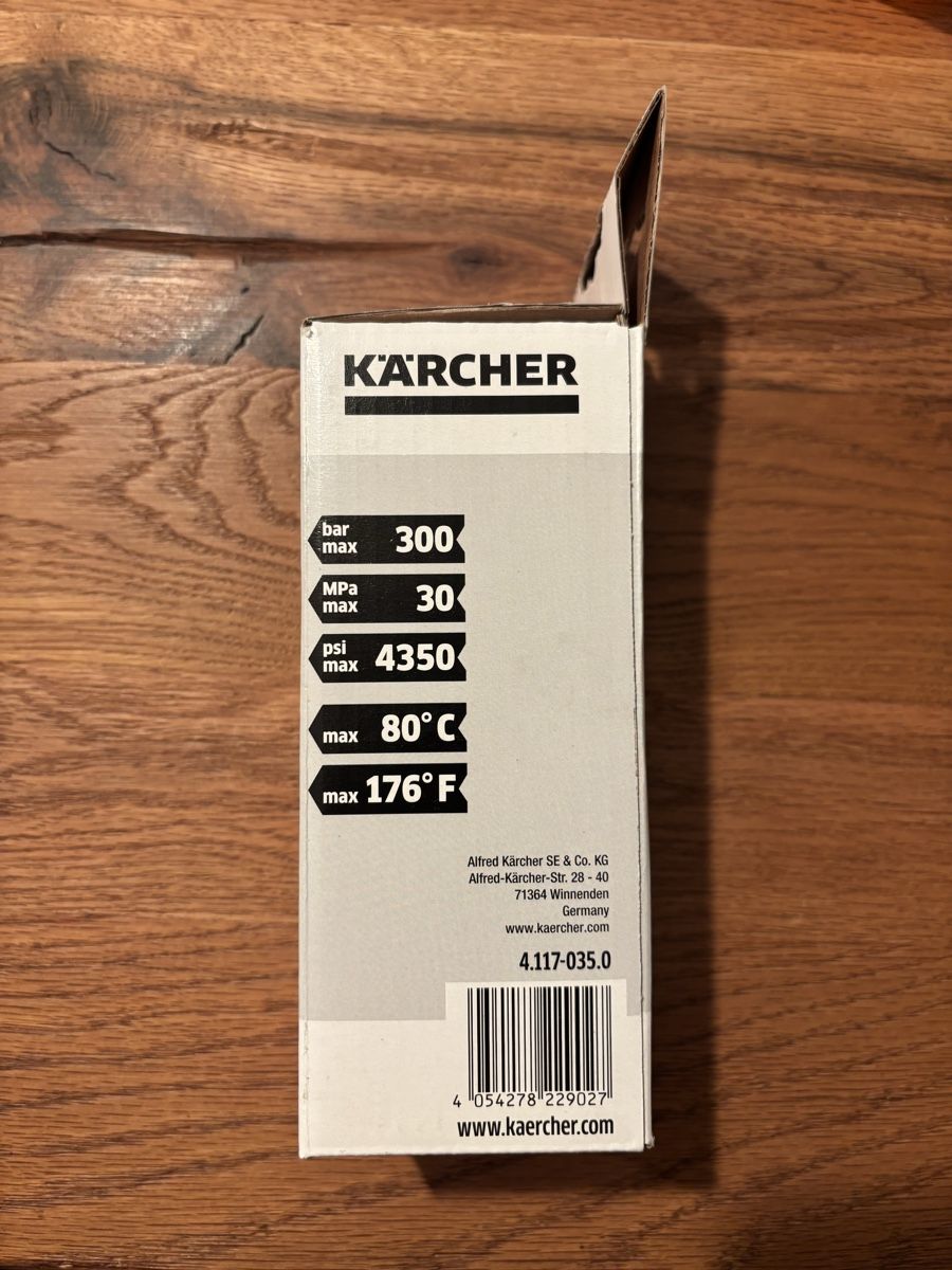 Kärcher Idropulitrici ad alta pressione: Kärcher Dreifachdüse, neu! – Nuovo e nell'imballaggio originale da Küssnacht am Rigi venduto da Duwir 1