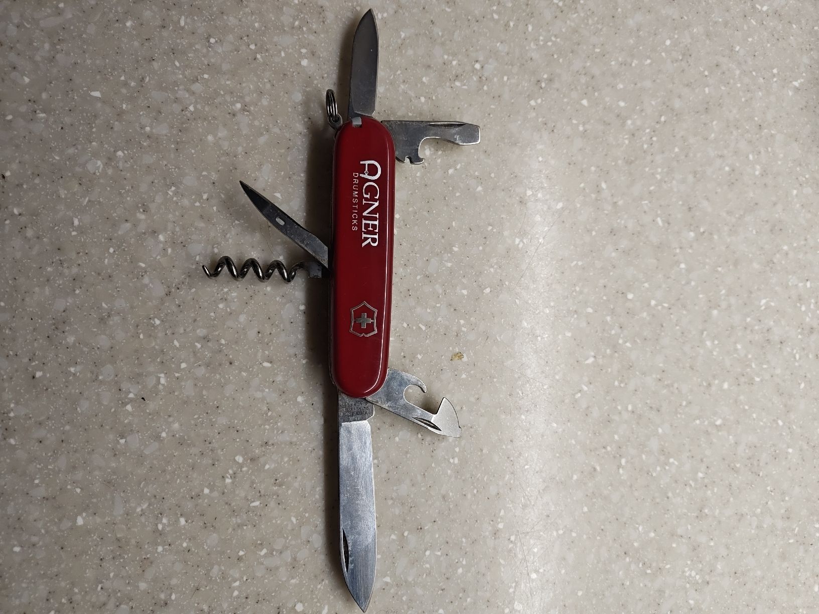 Victorinox Coltelli tascabile: Victorinox Sackmesser Rot, "Agner" – Usato da Feldbach venduto da Gwaechshuus 1