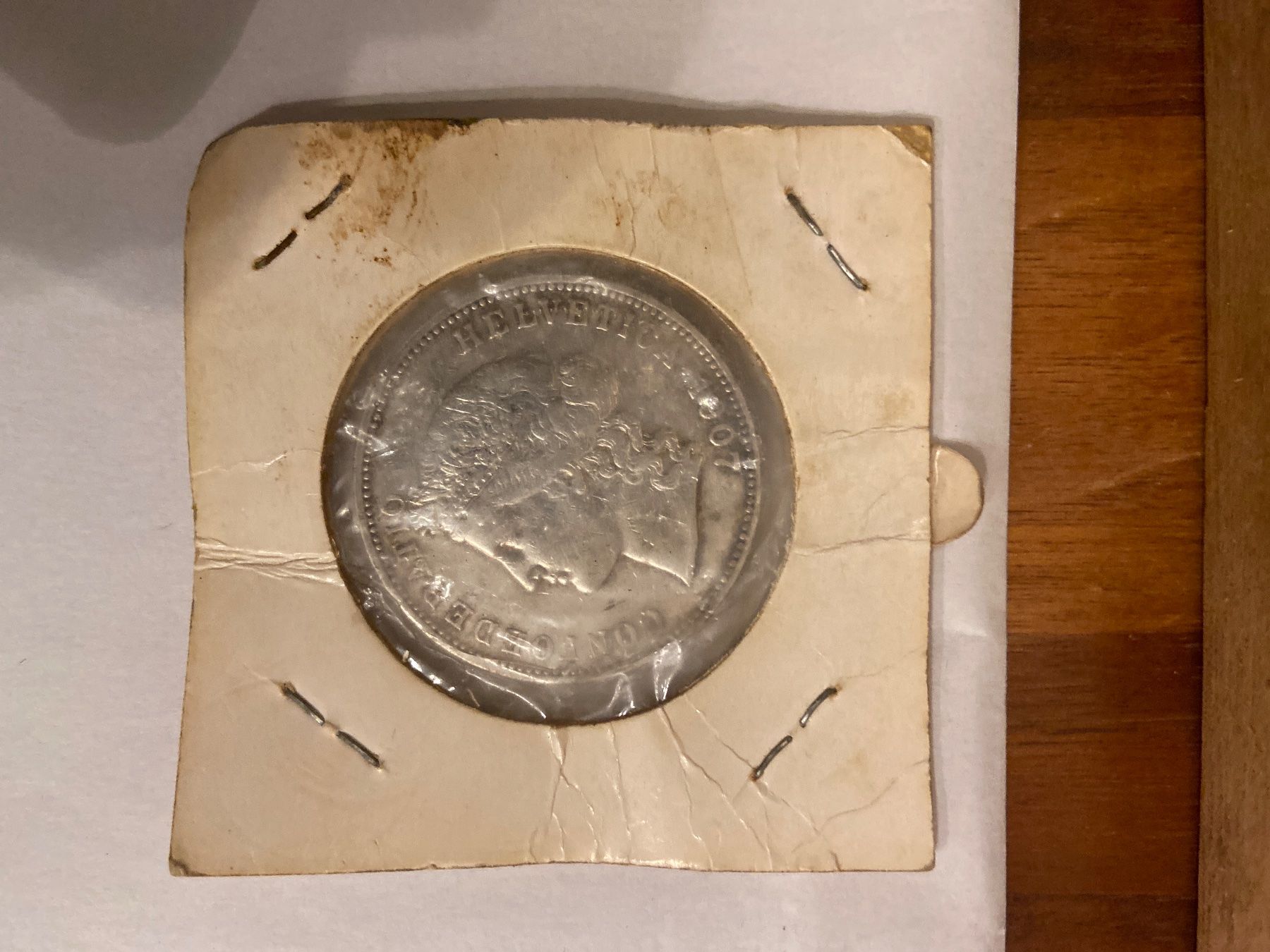 Tutti le monete: 5 Franken Münze 1907 SS – Nuovo (secondo la descrizione) da Zürich venduto da ragusa45 4