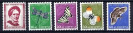 Pro Juventute Satz 1951 Katalog-Nr. J138-J142 postfrisch **