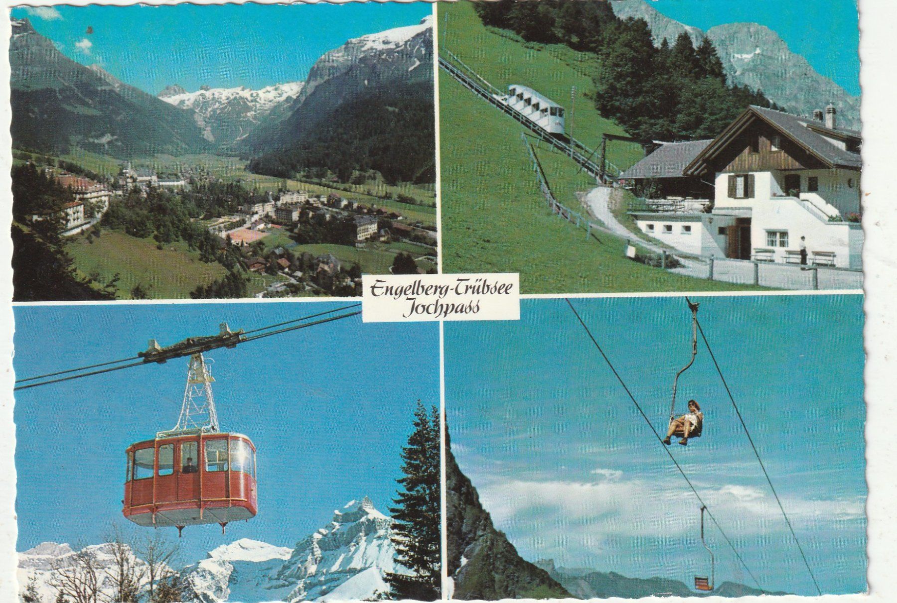 Cartoline postali: Trübsee  MBK – Usato da Lumbrein venduto da made02