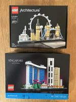 Lego Architecture - 21057 Singapore & 21034 London