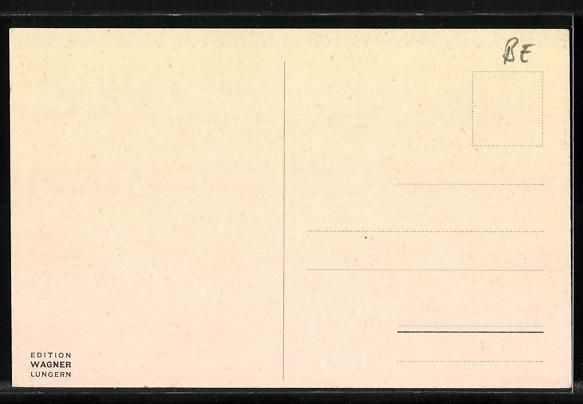 Cartoline postali: AK Brünig, Bahnhofbuffet mit Bergbahn – Usato da Berlin venduto da bartko-reher 1