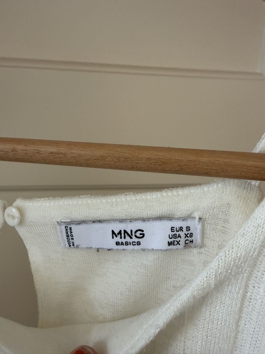 Top: Top weiss Grösse S MNG  – Usato da Zürich venduto da Nadgb1303 3