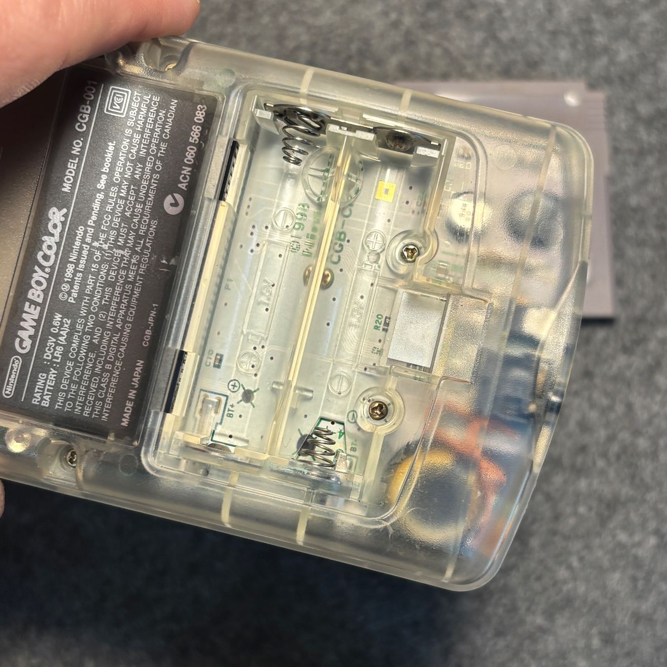 Nintendo Console: Gameboy Color Transparent + Supermario Land – Usato da Mollis venduto da GamingCorner 2