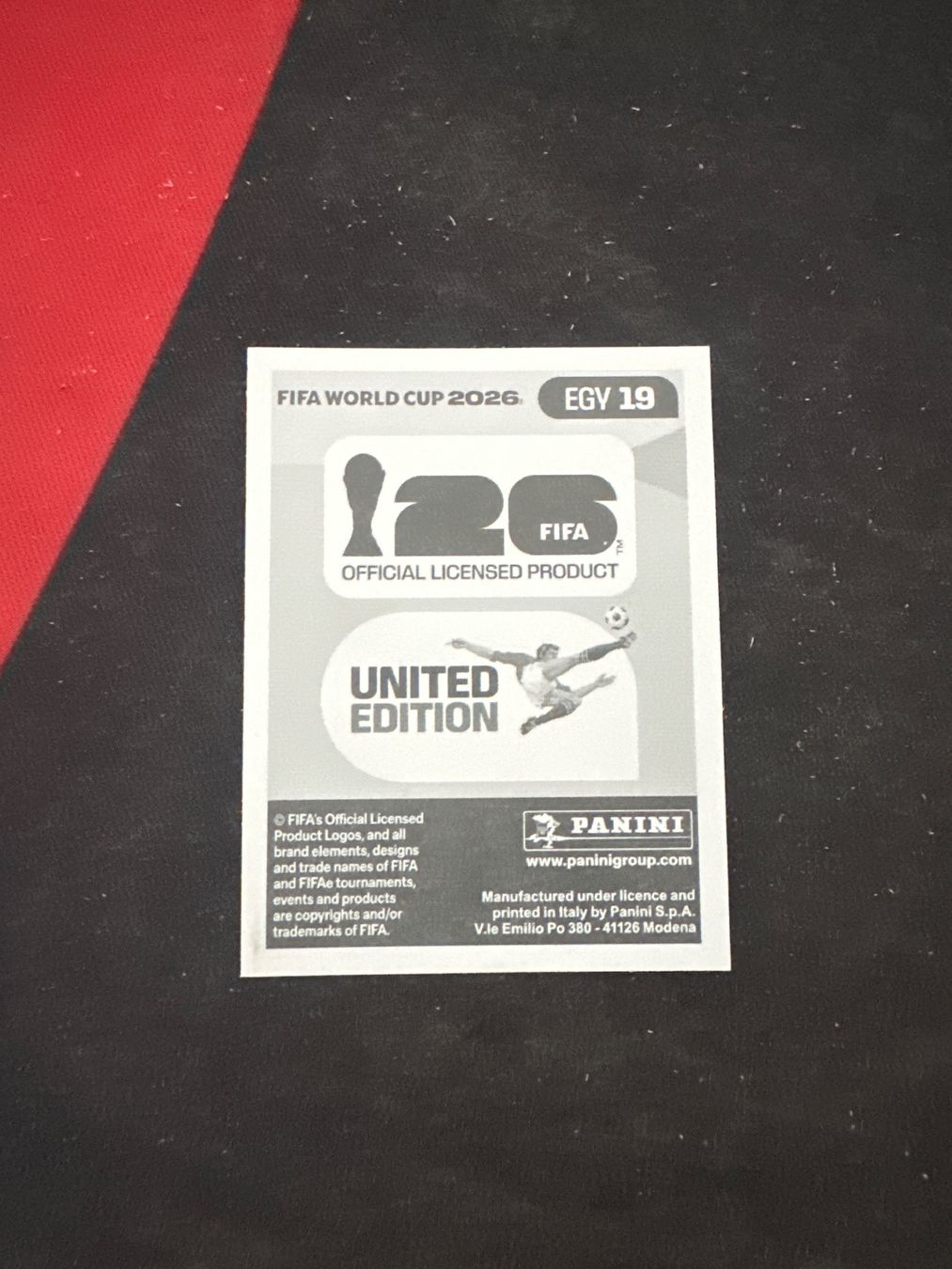 Panini Carte collezionabili: Panini FIFA WM 2026 Sticker - EGY 19 – Usato da Sulz AG venduto da DealWerk 1