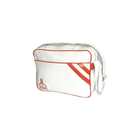 Atari® Kult Freizeittasche Retro Design white/red