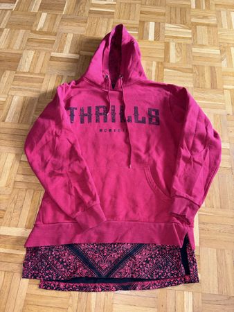 Thrills Hoodie, Grösse M, Pink, perfekt für den Übergang!
