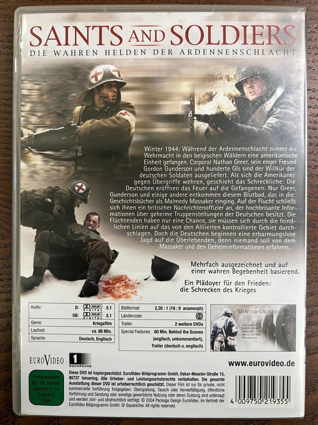 Tutti i DVDs: Saints and Soldiers – Usato da Zürich venduto da FilmFreunde 1