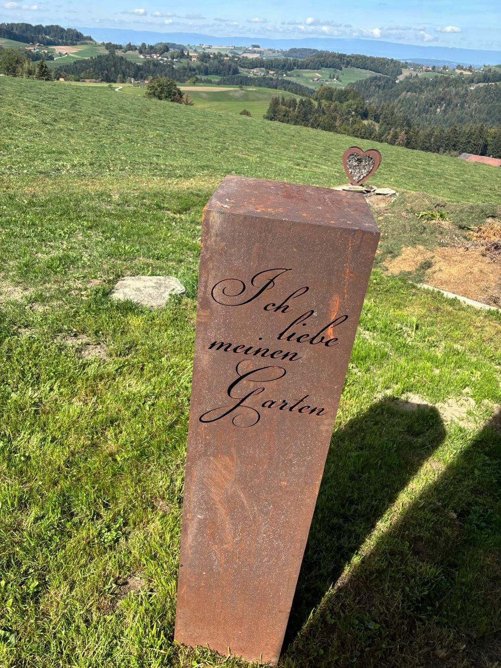 Sculptures & Statues: Gartenstele Edelrost – D'occasion à Habkern par cha122 5