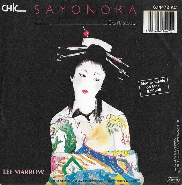 Schallplatten: Marrow Lee: Sayonara (Don't Stop...) 7" – Gebraucht aus Steinhausen von Vilivinili