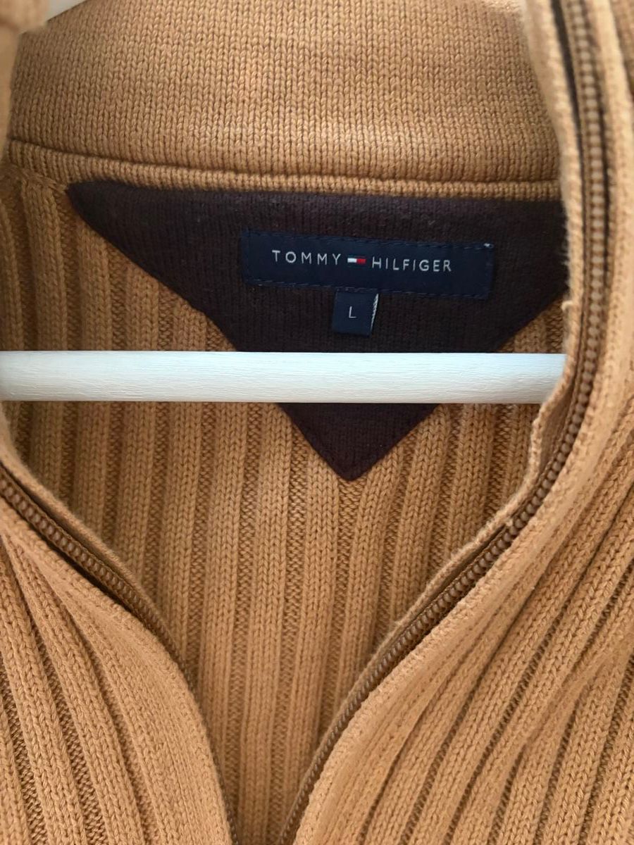Tommy Hilfiger Maglioni & Felpe: Tommy Hilfiger Cotton Brown Sweater – Usato da St.Josefen venduto da lop_lh8d 3