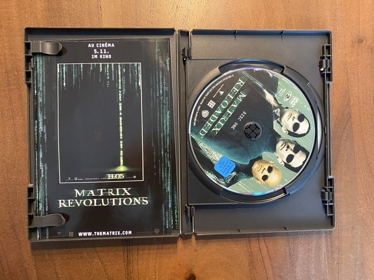 Tutti i DVDs: Matrix Reloaded DVD – Usato da Thunstetten venduto da Virus_33 1