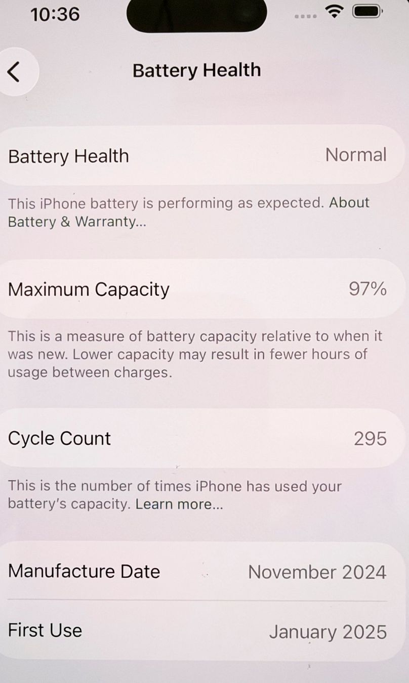 Apple Handys / Smartphones: Apple iPhone 16 Pro 256 GB, Black Titanium – Gebraucht aus Winterthur von GuzziMe 4