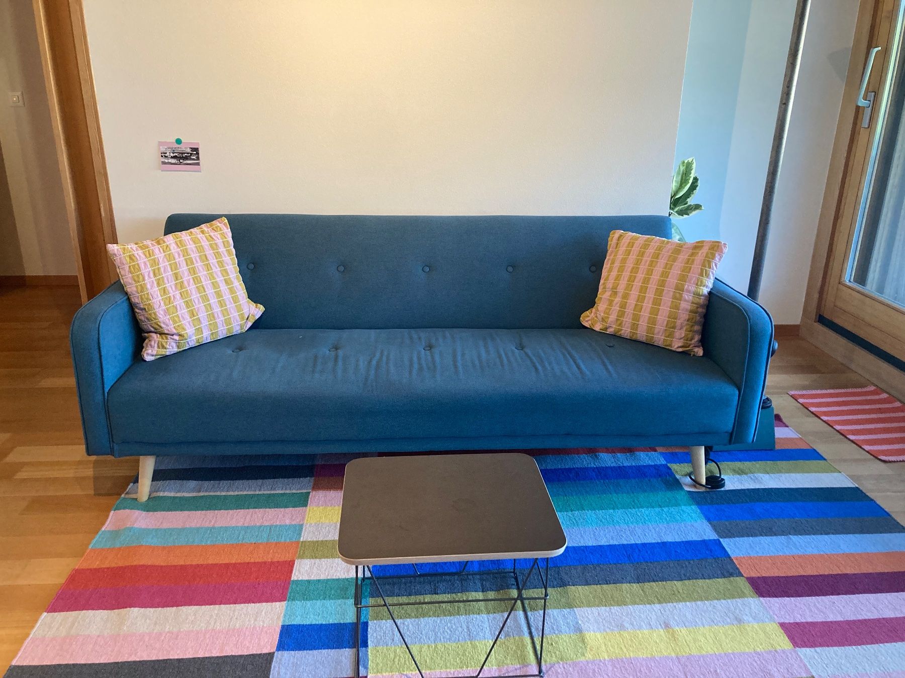 Sofas: Sofa türkis (Bettsofa) – Gebraucht aus St. Niklausen LU von lucia.w.