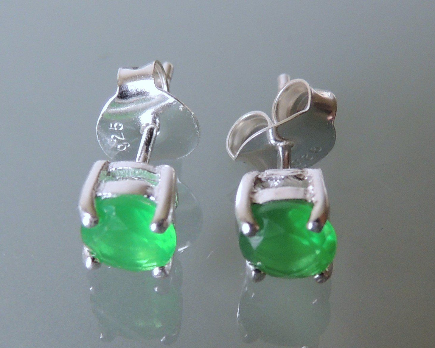 Orecchini pendenti & Orecchini a lobo: Silber 925 Ohrstecker Zirkonia 5 mm – Nuovo e nell'imballaggio originale da Waldenburg venduto da schaller707 2