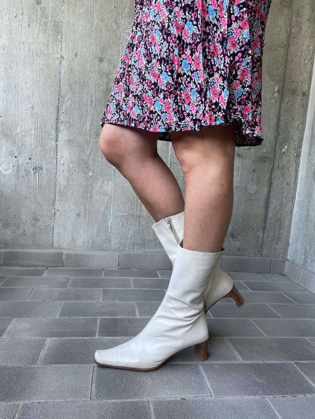 Scarpe da donna: Bottes blanche – Usato da Martigny venduto da Lea_lucci