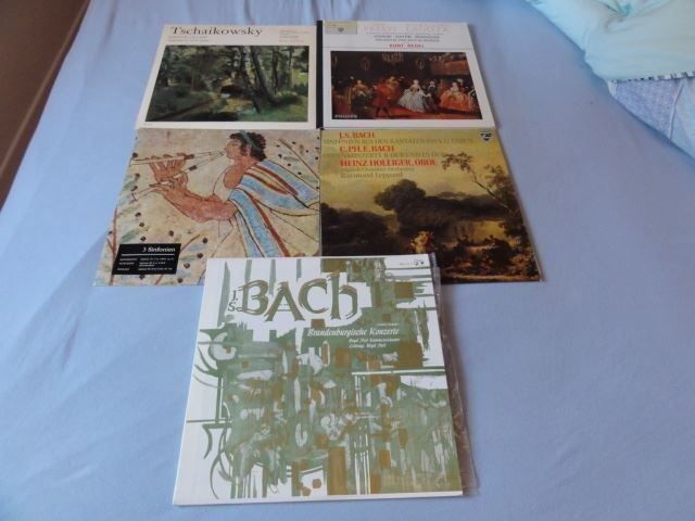 Dischi in vinile: SAMMLUNG (5 SELTENE LPS) BACH,TSCHAIKOWSKY, EX-LIBRIS – Nuovo (secondo la descrizione) da ZUFIKON venduto da SULMI01