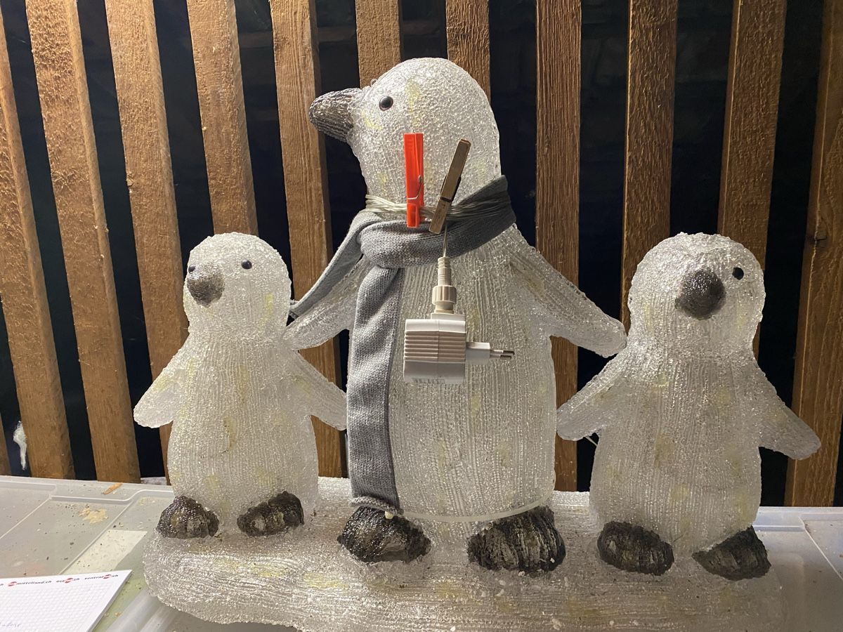 Tutte le decorazioni: Pinguine 3er Set beleuchtet  – Usato da Zürich venduto da Ethno1