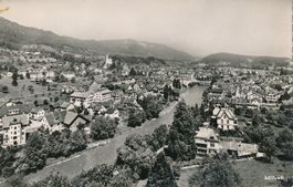 Adliswil Fotokarte + 1953