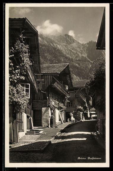 Cartoline postali: AK Brienz, Dorfstrasse – Usato da Berlin venduto da bartko-reher