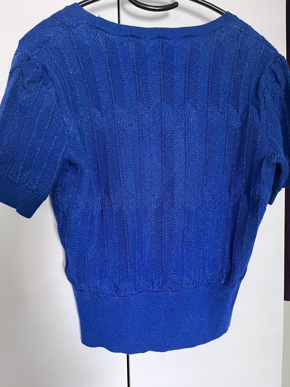 Morgan Top: Top Morgan (Grösse S) - Royalblau – Usato da Basel venduto da CocoBasel 2