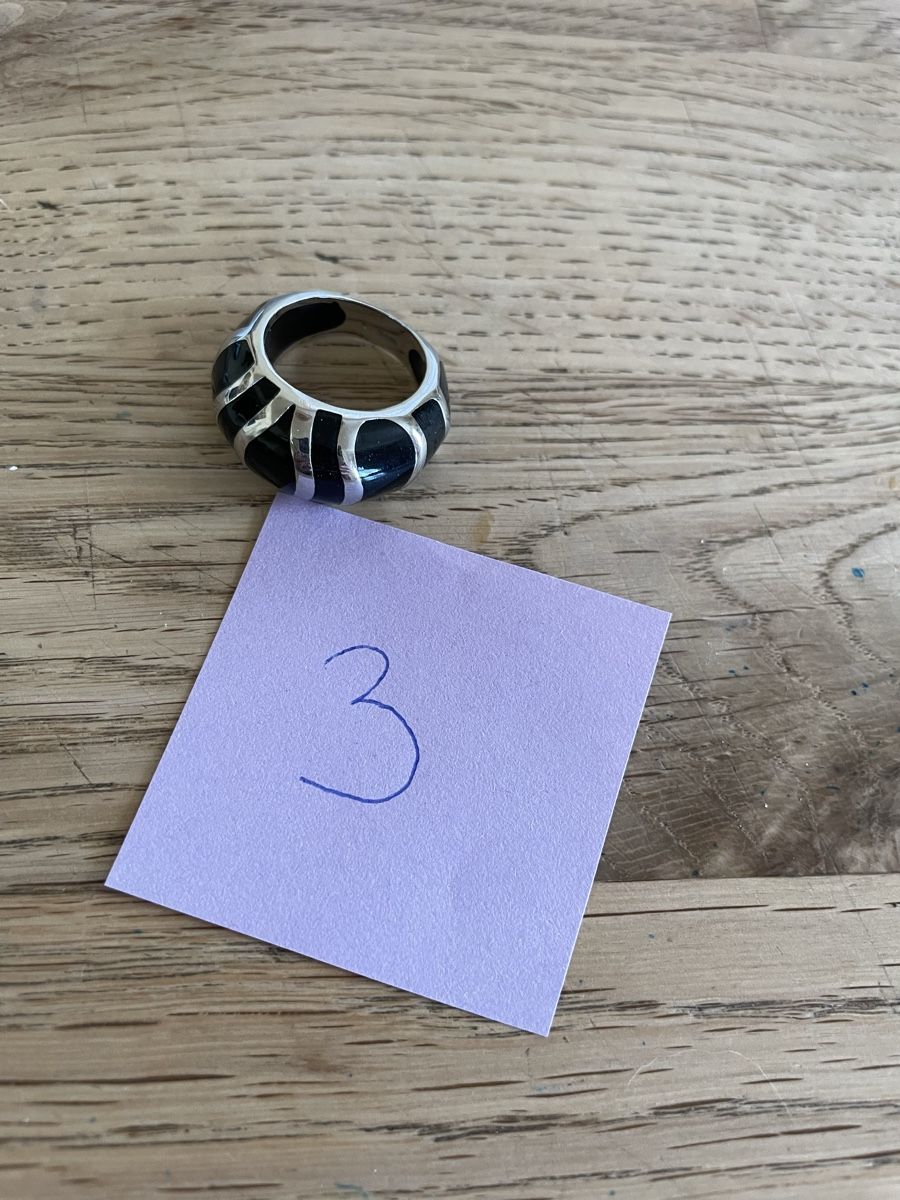 Ringe: Schöner Ring Stahl – Gebraucht aus Flawil von Naphtali 6