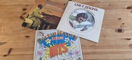 Lot de 3  vinyles: Ray Charles, McCoy,Atkins