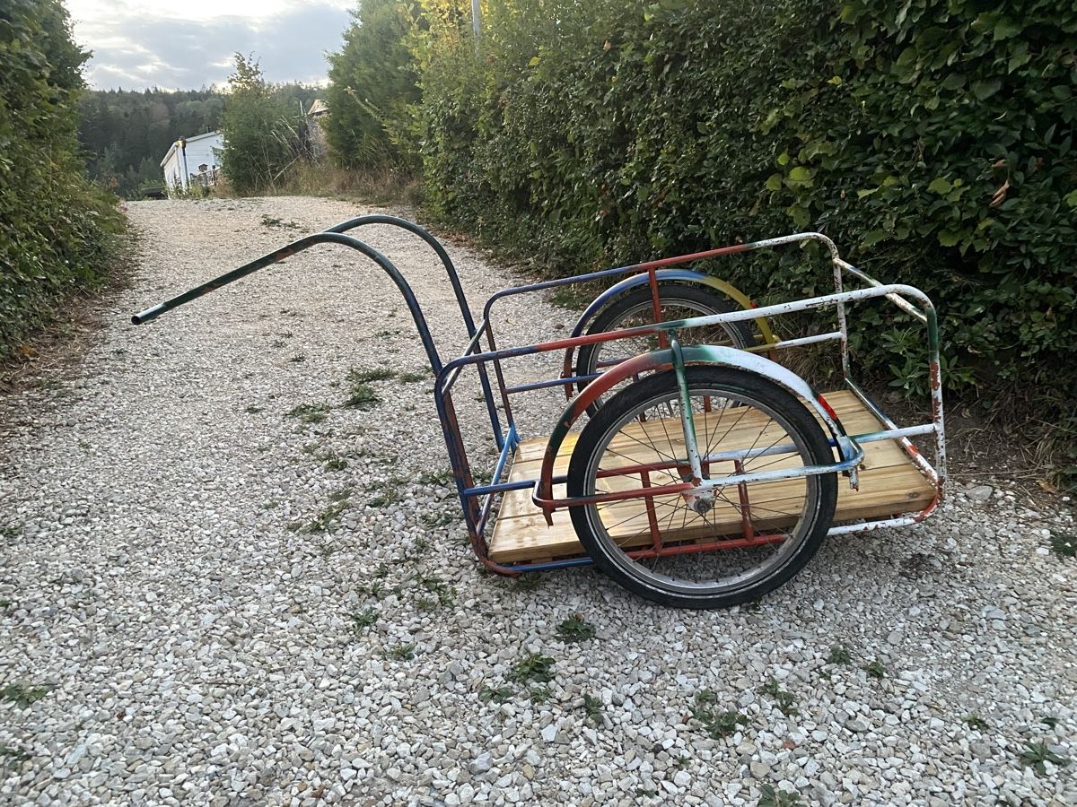 Remorques: Remorque vélomoteur/ vélo – D'occasion à Prêles par CooperJ