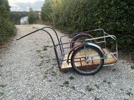 Remorque vélomoteur/ vélo