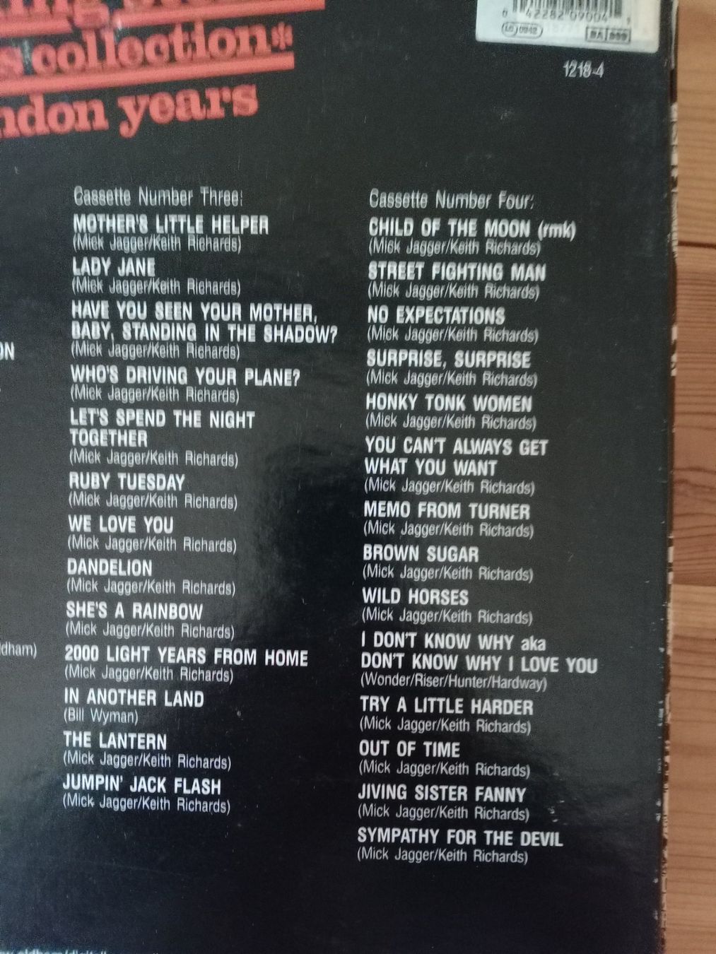 Musicassette: The Rolling Stones - Singles Collection - London Years – Usato da Waldenburg venduto da STICKER_KING 9