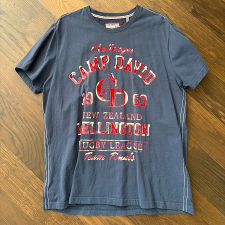 Camp-David-T-Shirt dunkelblau / XXL