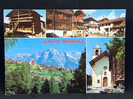 Haute-Nendaz, Valais, et son vieux village