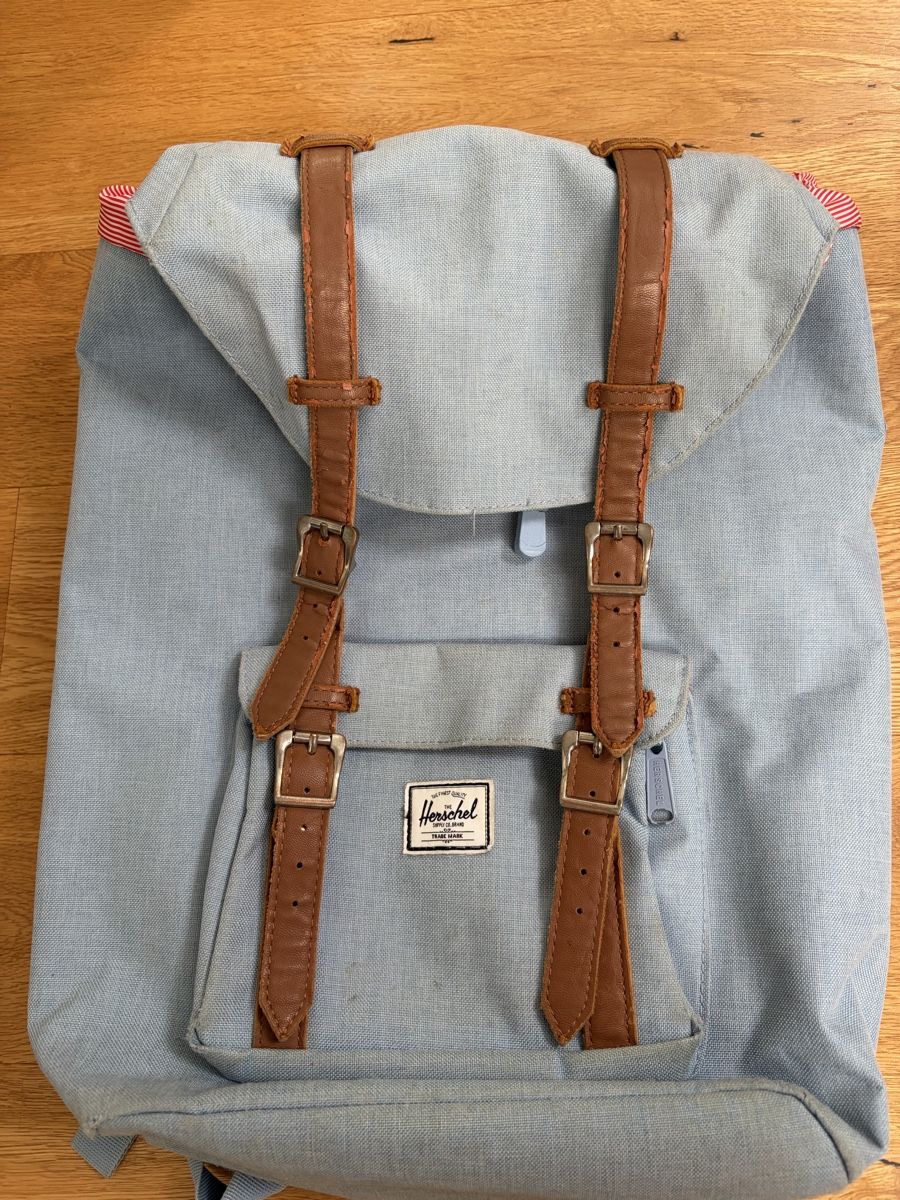 Herschel Zaini: Herschel Rucksack Türkis – Usato da Winterthur venduto da fro84 4