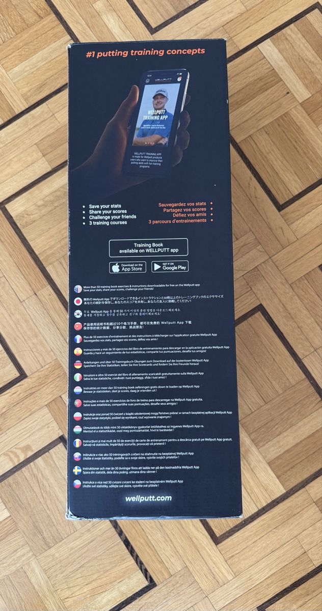 Tappeto da gioco: WELLPUTT Golf Putter Mat 4M Indoor Practice Mat – Nuovo (secondo la descrizione) da Luzern venduto da gparadise1 3