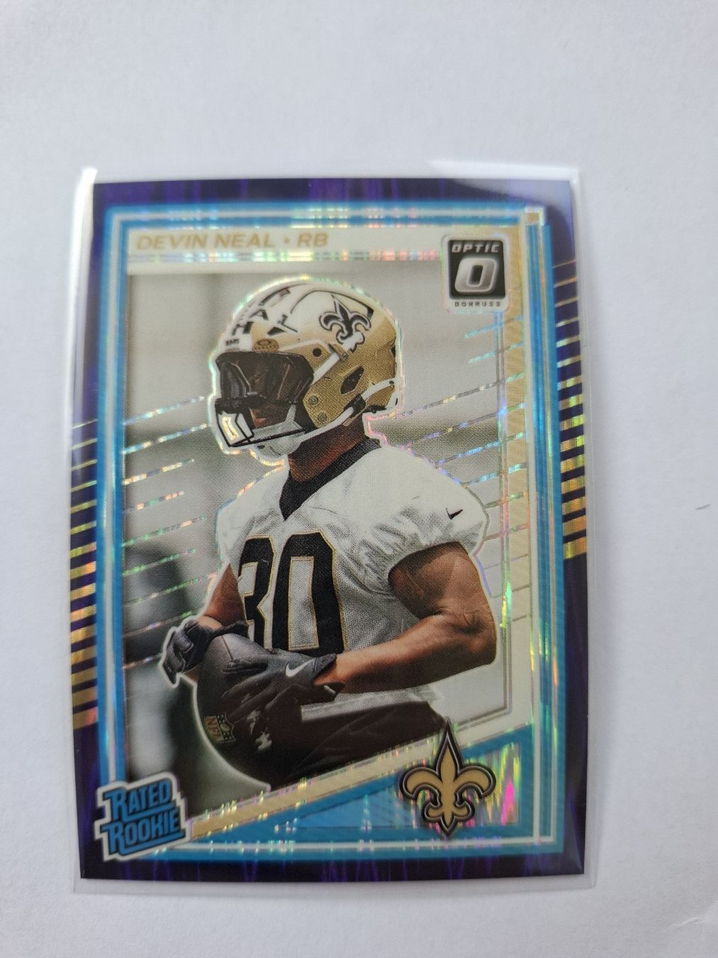 Panini Carte collezionabili: Panini Donruss Optic Devin Neal #282 Purple Parallel – Nuovo (secondo la descrizione) da Uznach venduto da Dennis.kuster