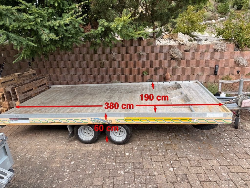 Daltec Anhänger: Remorque Daltec Sachentransport Anhänger – Gebraucht aus Bollion von Barclay4 5