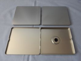 Aluminium CD-Hüllen, 3 Stück - NEU